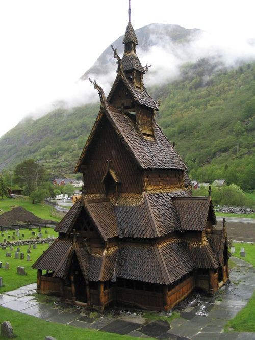 Photo:  Borgund Church, Norway